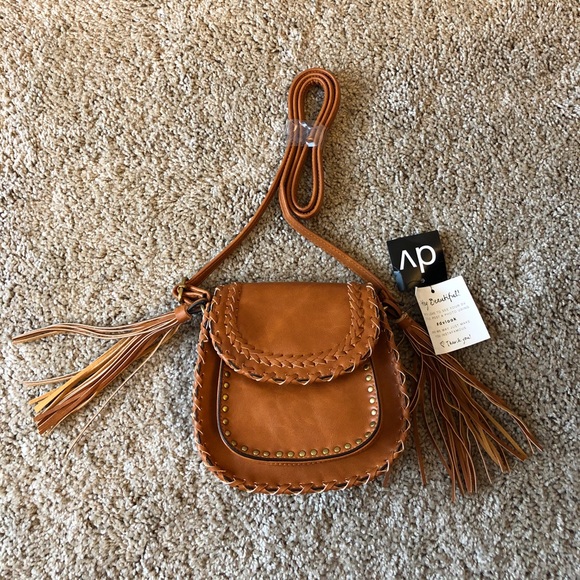 DV Handbags - NWT DV Small Crossbody Bag with tassels